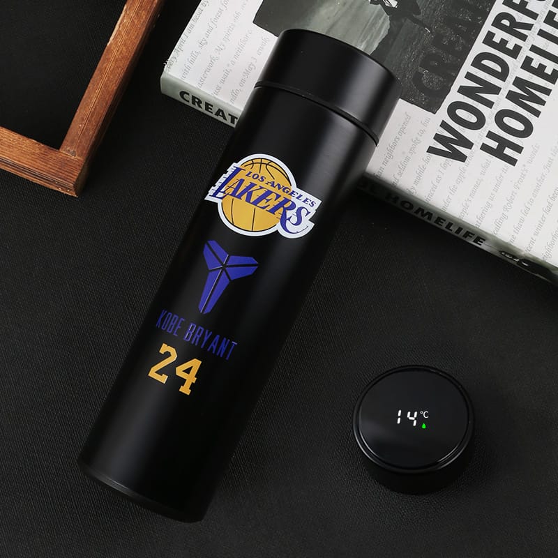 Бутылка для воды Jinduo Lakers Kobe Black Thermos