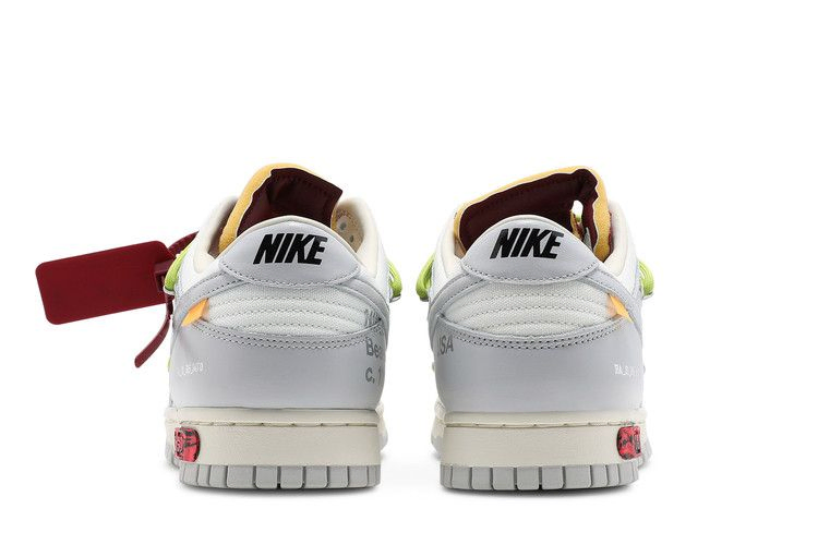 Кроссовки Off-White x Nike Dunk Low 'Lot 08 of 50'