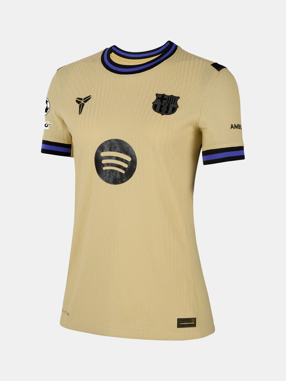 Женское футбольное джерси FC Barcelona 25/26 UCL or La Liga away jersey R. ARAUJO Player's Edition