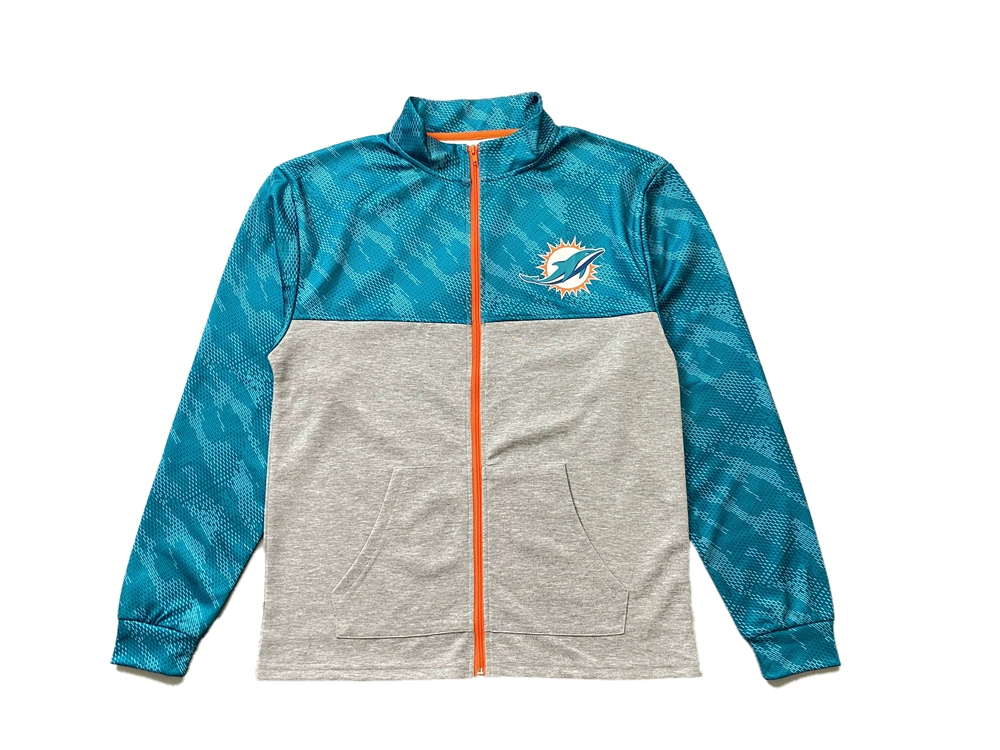 Спортивная куртка на молнии Foreign Trade Football League NFL Stand-Up Collar Zipper Jacket