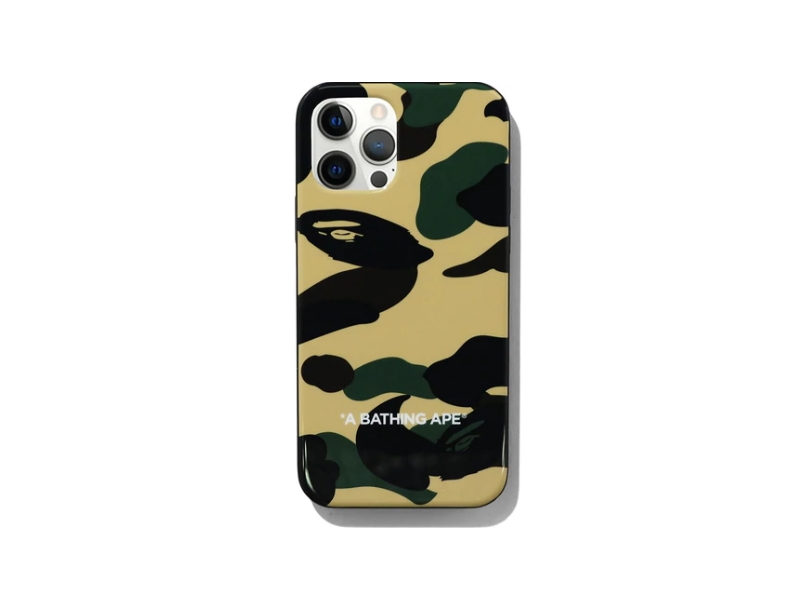 Защитный чехол BAPE 1st Camo iPhone 12/12 Pro Case Yellow
