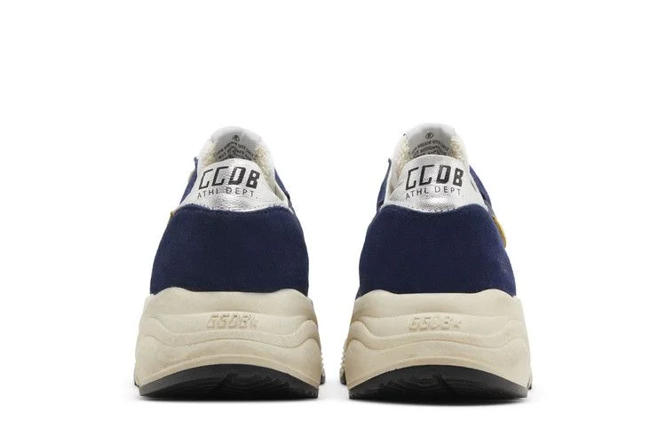 Кроссовки Golden Goose Running Sole 'Dark Blue Mustard'