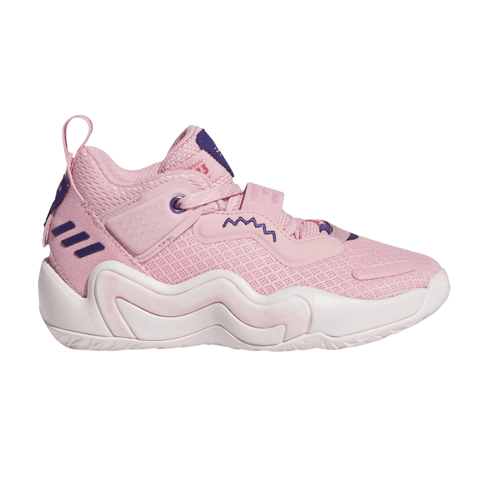Кроссовки Adidas D.O.N. Issue #3 Little Kid 'Light Pink'