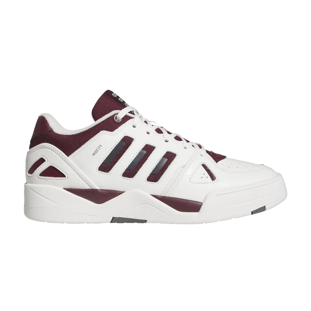 Кроссовки adidas Midcity Low 'White Maroon'