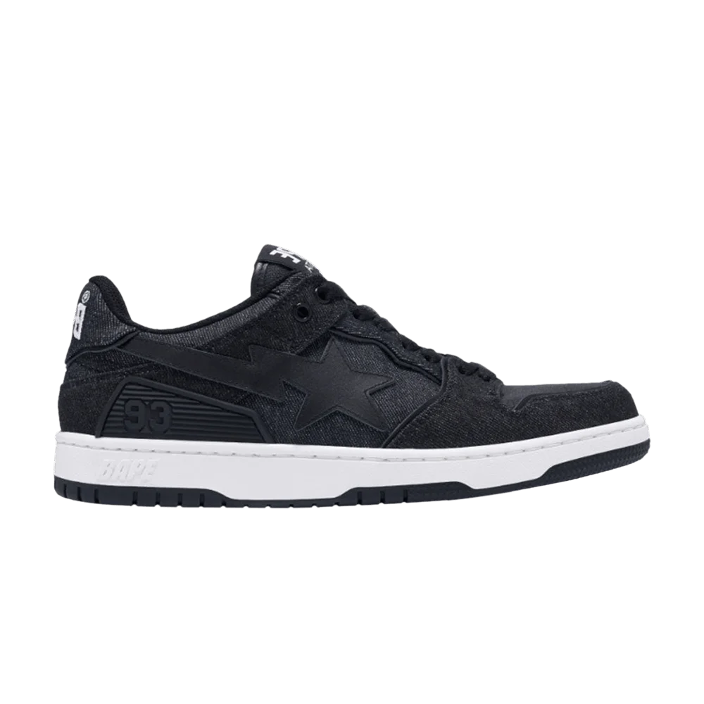 Krossovki-BAPE-Sk8-Sta-Black-Denim