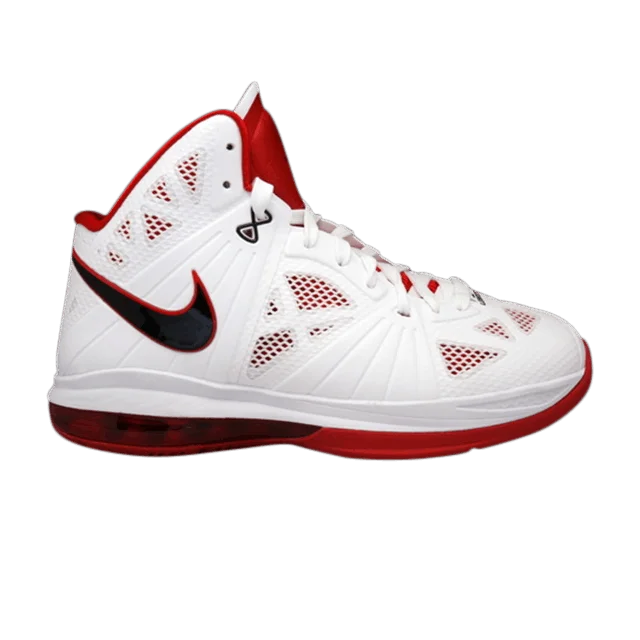 Krossovki-Nike-LeBron-8-PS-White-Sport-Red