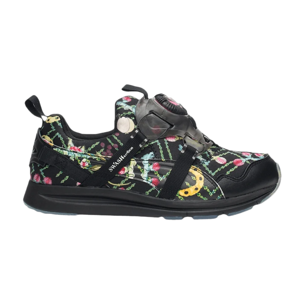 Кроссовки Swash O x Puma Wmns Haast Disc 'Black Floral'