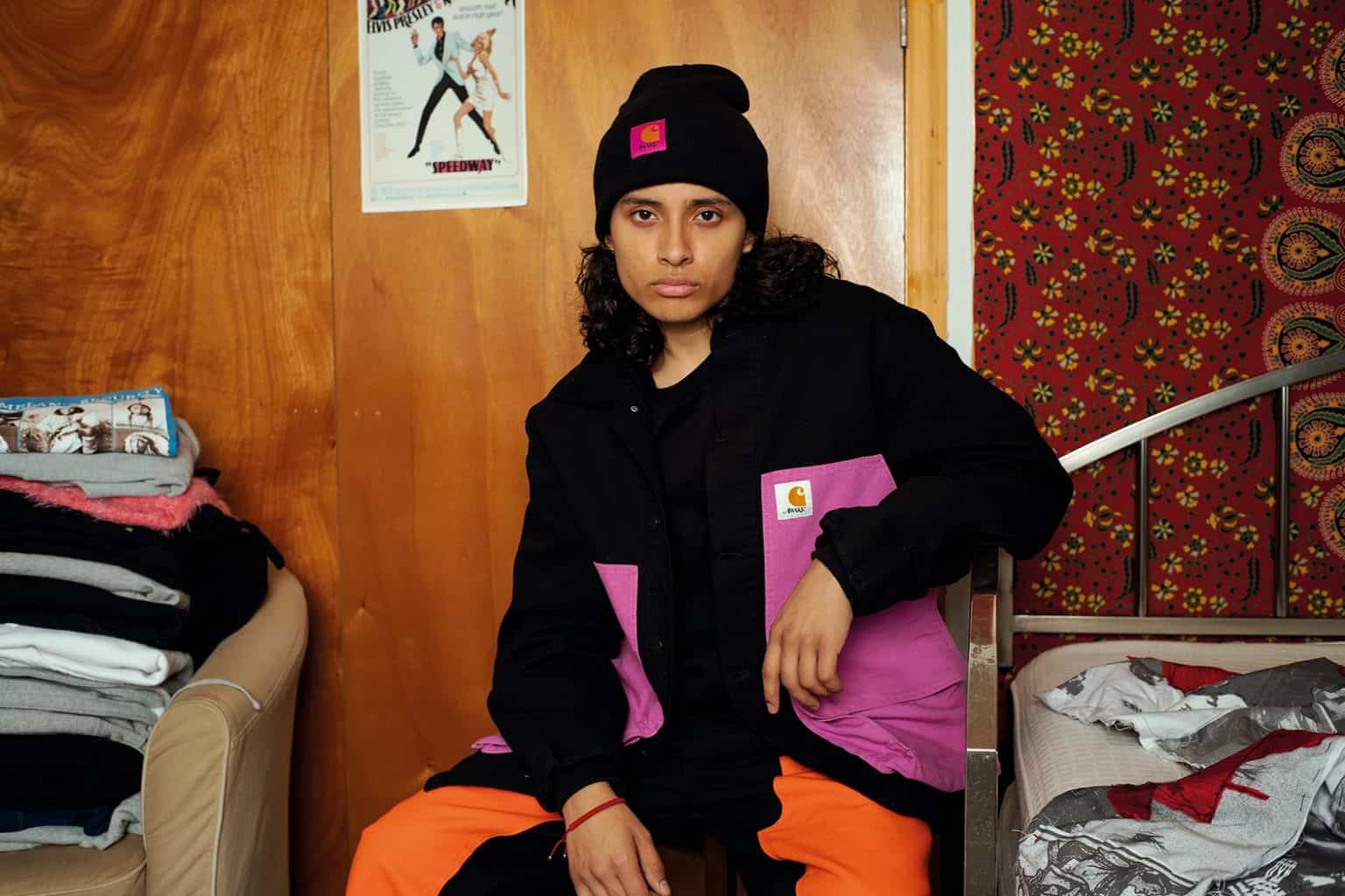 Шапка Awake x Carhartt WIP Beanie Black