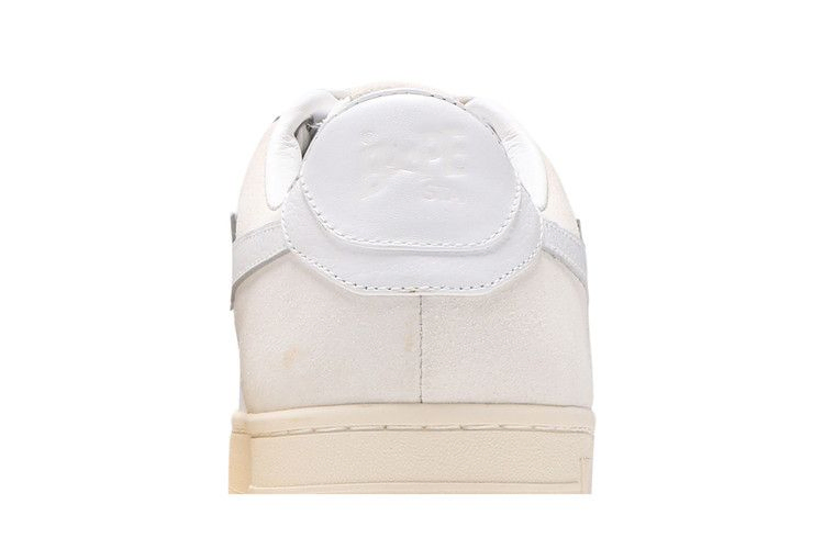 Кроссовки Bapesta Low 'Suede Heel - White'