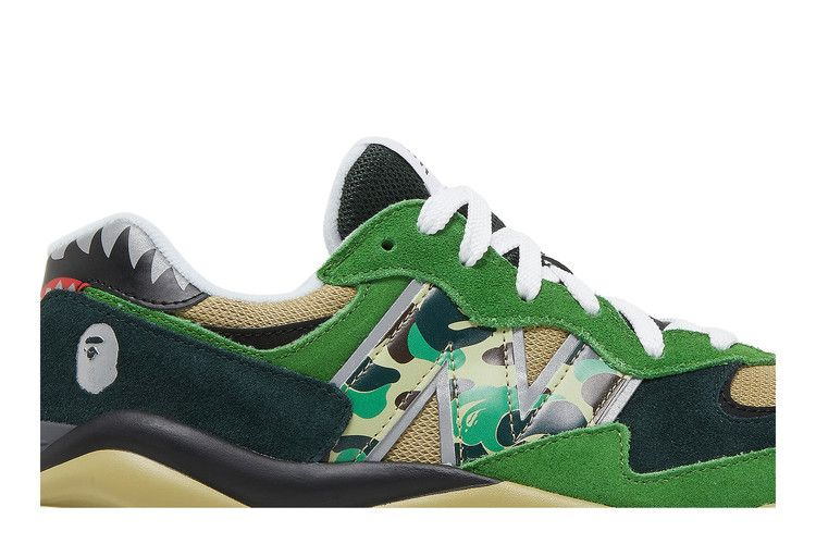 Кроссовки BAPE x New Balance 57/40 'Green'
