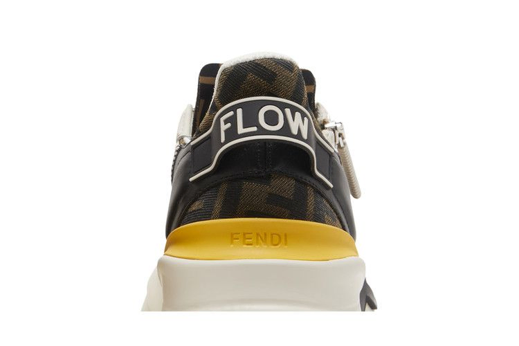 Кроссовки Fendi Flow Slip-On 'White Yellow'