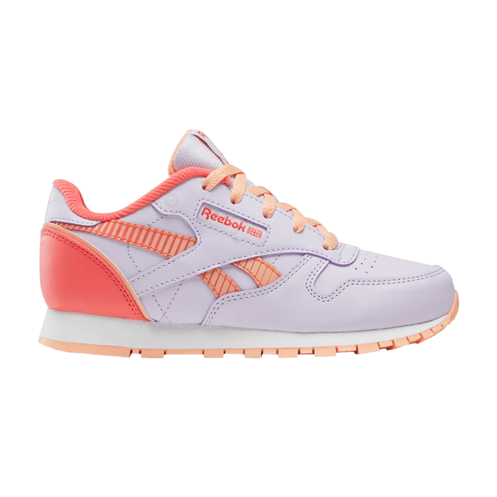 Кроссовки Reebok Classic Leather Step 'n' Flash 2.0 Little Kid 'Digital Gleam Sunset Coral'