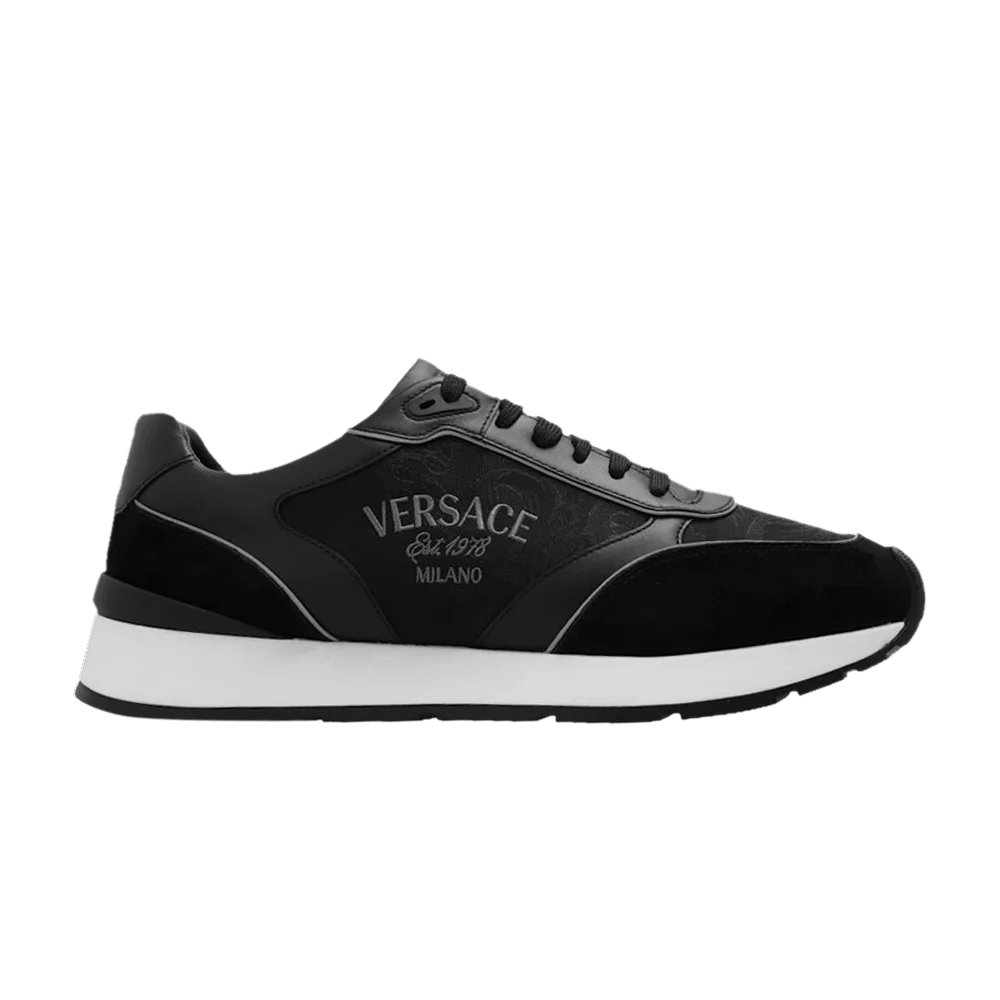 Кроссовки Versace Milano Runner 'Black'
