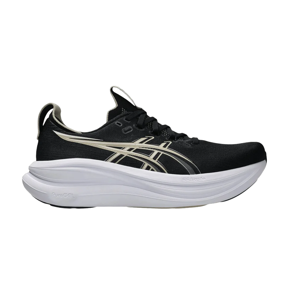 Кроссовки ASICS GEL-Nimbus 28 2E Wide 'Black Feather Grey'