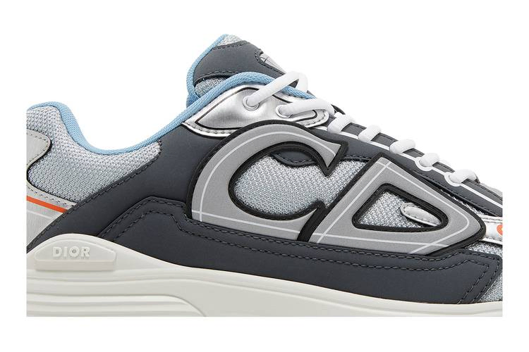 Кроссовки Dior B30 'Reflective CD30 - Grey Silver'