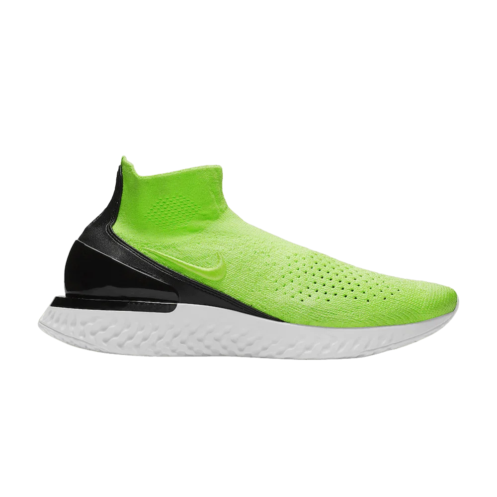 Krossovki-Nike-Rise-React-Flyknit-Lime-Blast