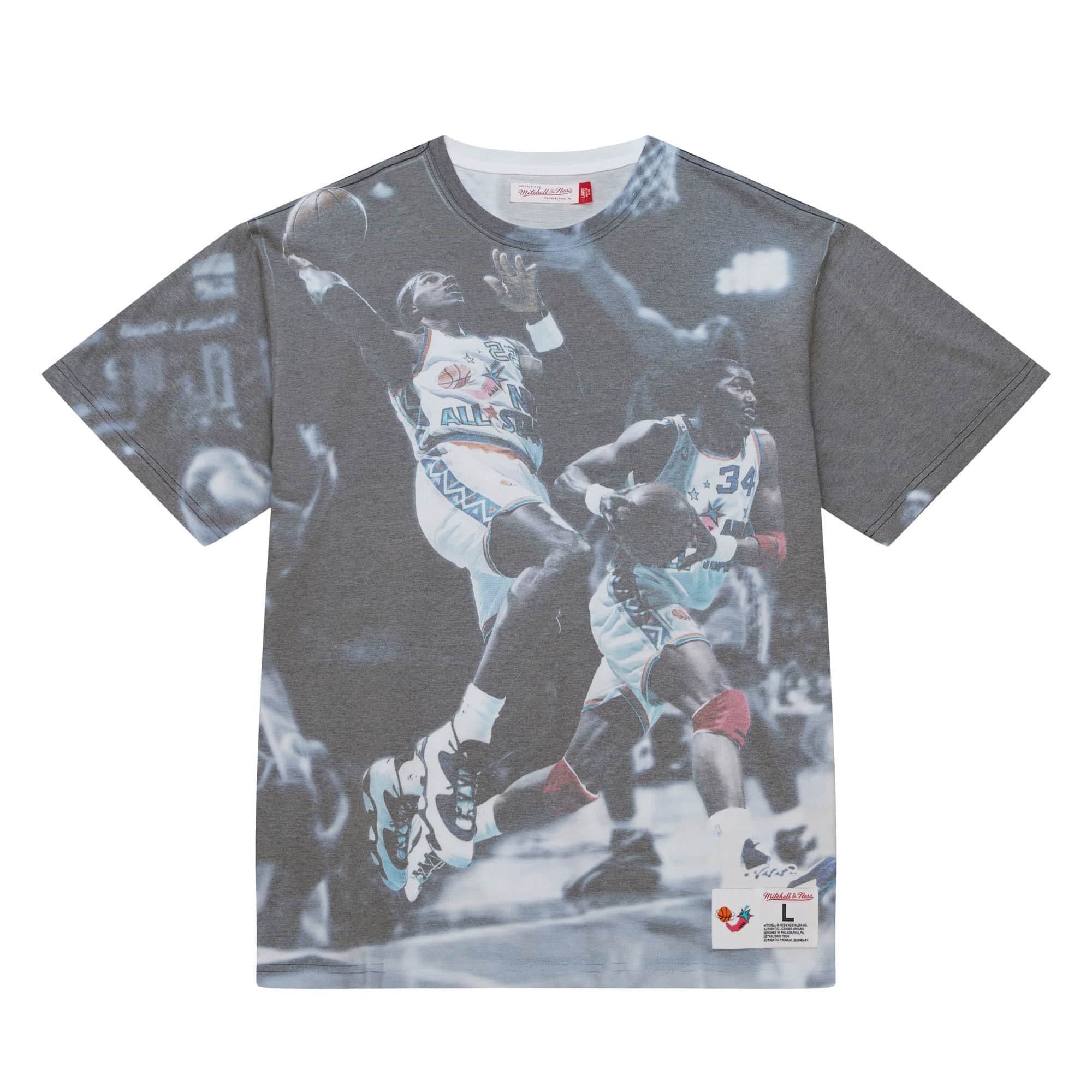 Футболка Mitchell & Ness Above The Rim Sublimated SS Houston Rockets T-Shirt