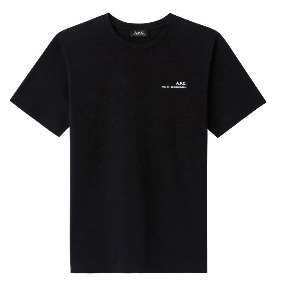 Футболка A.P.C. Item T-shirt Black
