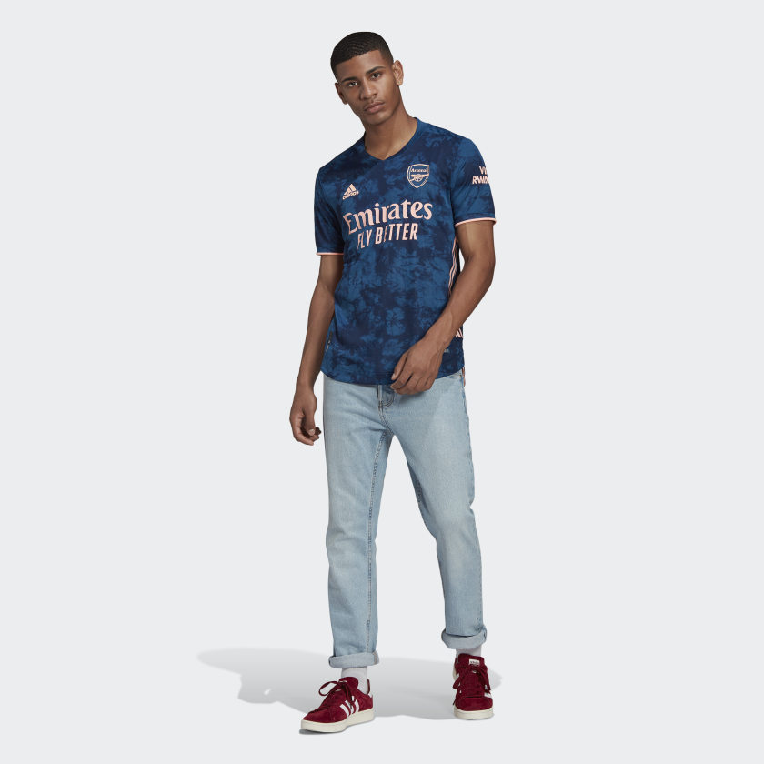 Футболка adidas Arsenal 20/21 Authentic Third Shirt Jersey Blue