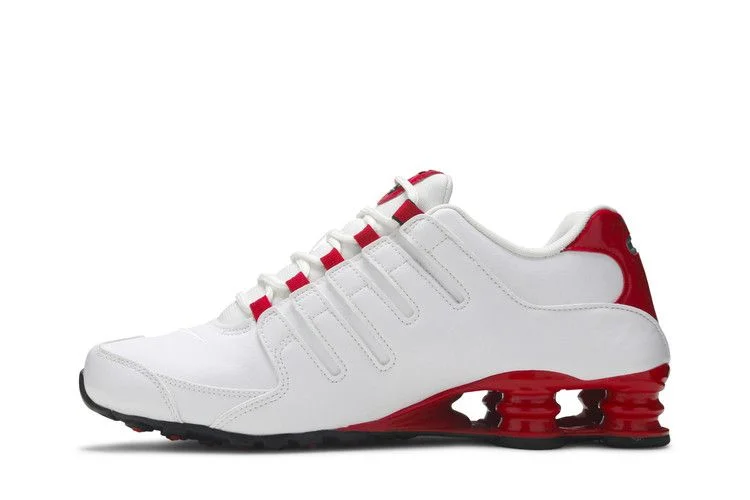 Кроссовки Nike Shox NZ 'White University Red'