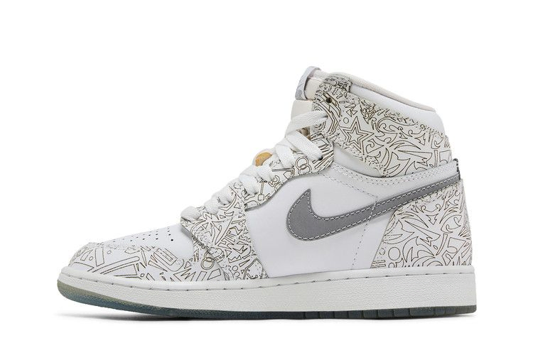 Кроссовки Air Jordan 1 Retro High BG 'Laser'