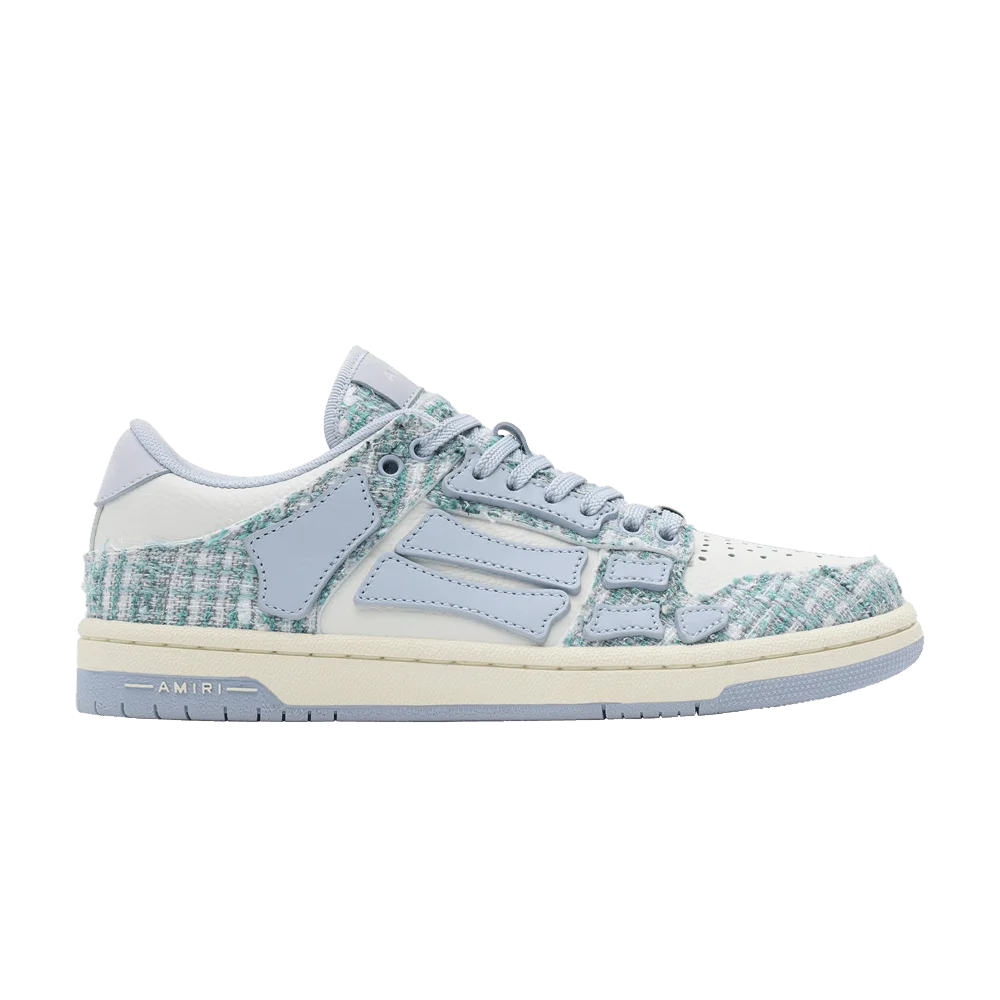 Krossovki-Amiri-Wmns-Boucle-Skel-Top-Low-Grey-Blue