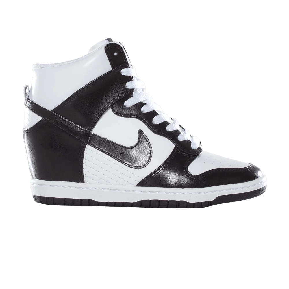 Krossovki-Nike-Wmns-Dunk-Sky-High-White-Black