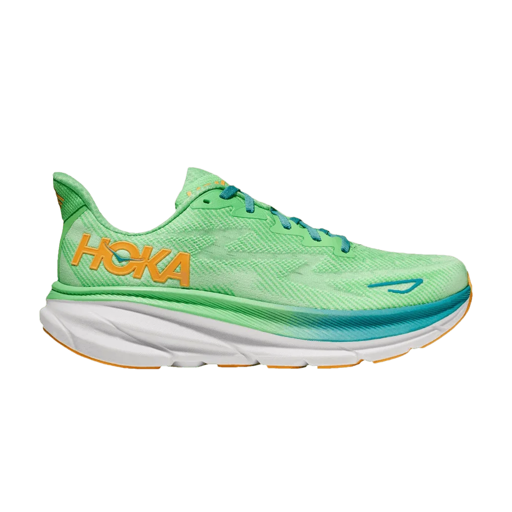 Krossovki-HOKA-Clifton-9-Wide-Zest-Lime-Glow