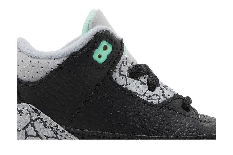 Кроссовки Air Jordan 3 Retro TD 'Green Glow'