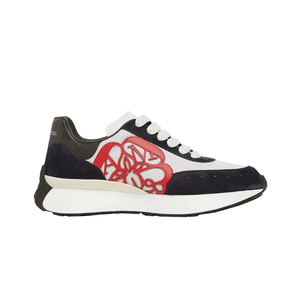 Krossovki-Alexander-McQueen-Sprint-Runner-White-Red