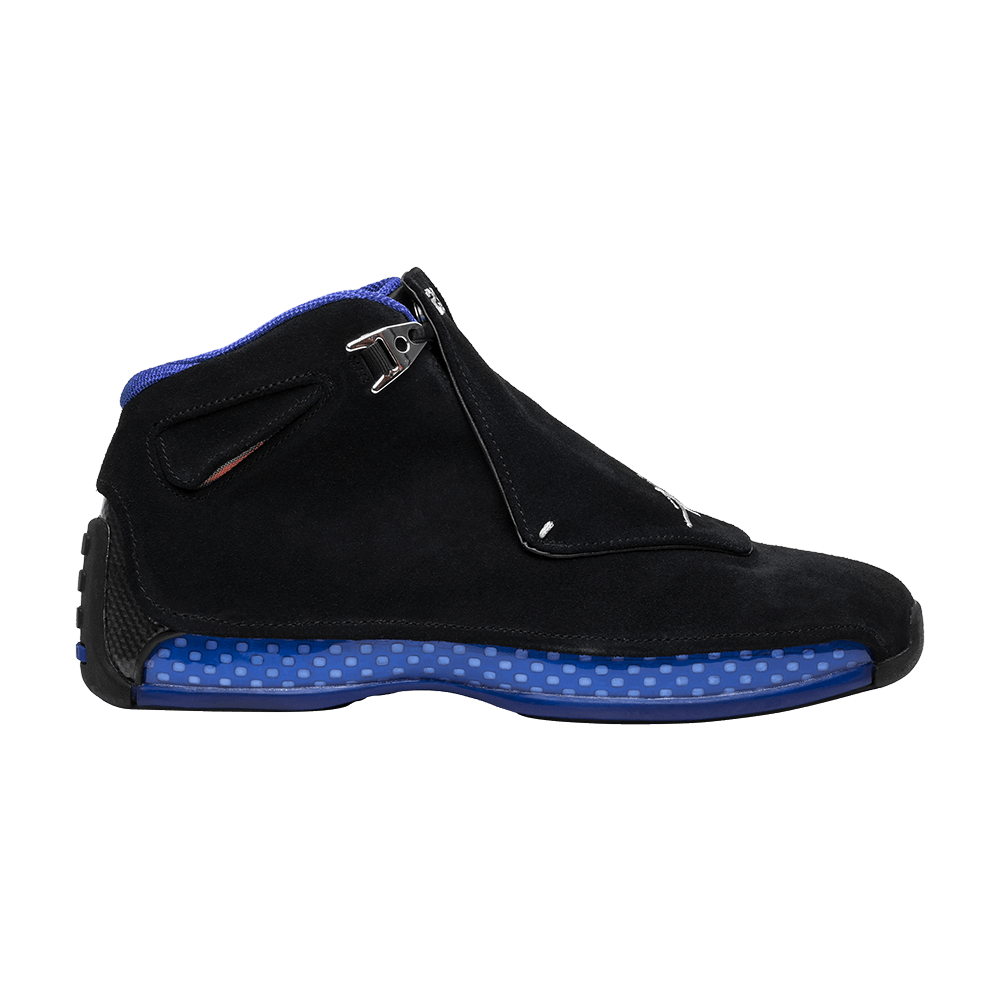 Кроссовки Air Jordan 18 Retro 'Black Sport Royal' 2018