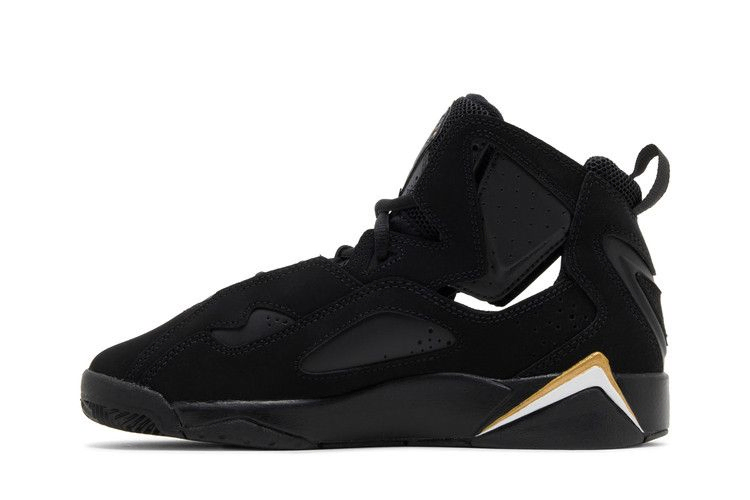 Кроссовки Air Jordan True Flight GS 'Black Metallic Gold' 2023