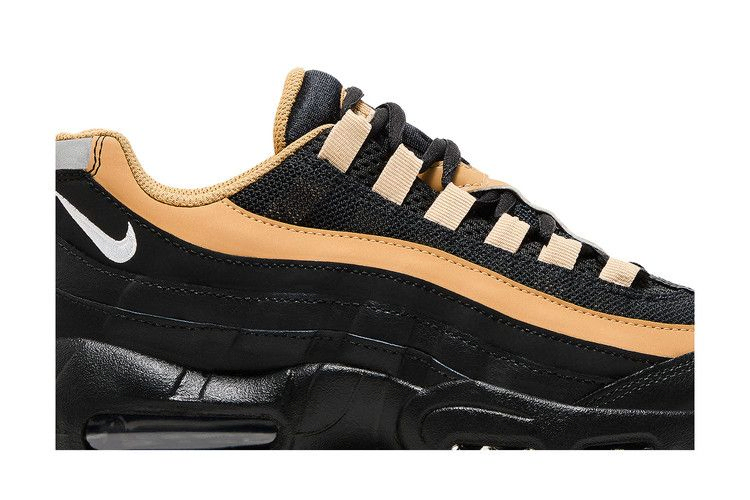 Кроссовки Nike Air Max 95 Recraft GS 'Black Elemental Gold'