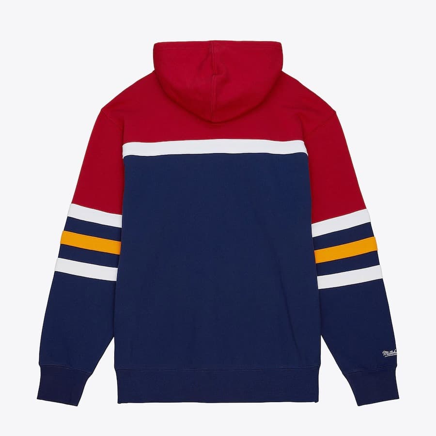 Худи Mitchell & Ness Navy St. Louis Blues Head Coach Pullover Hoodie