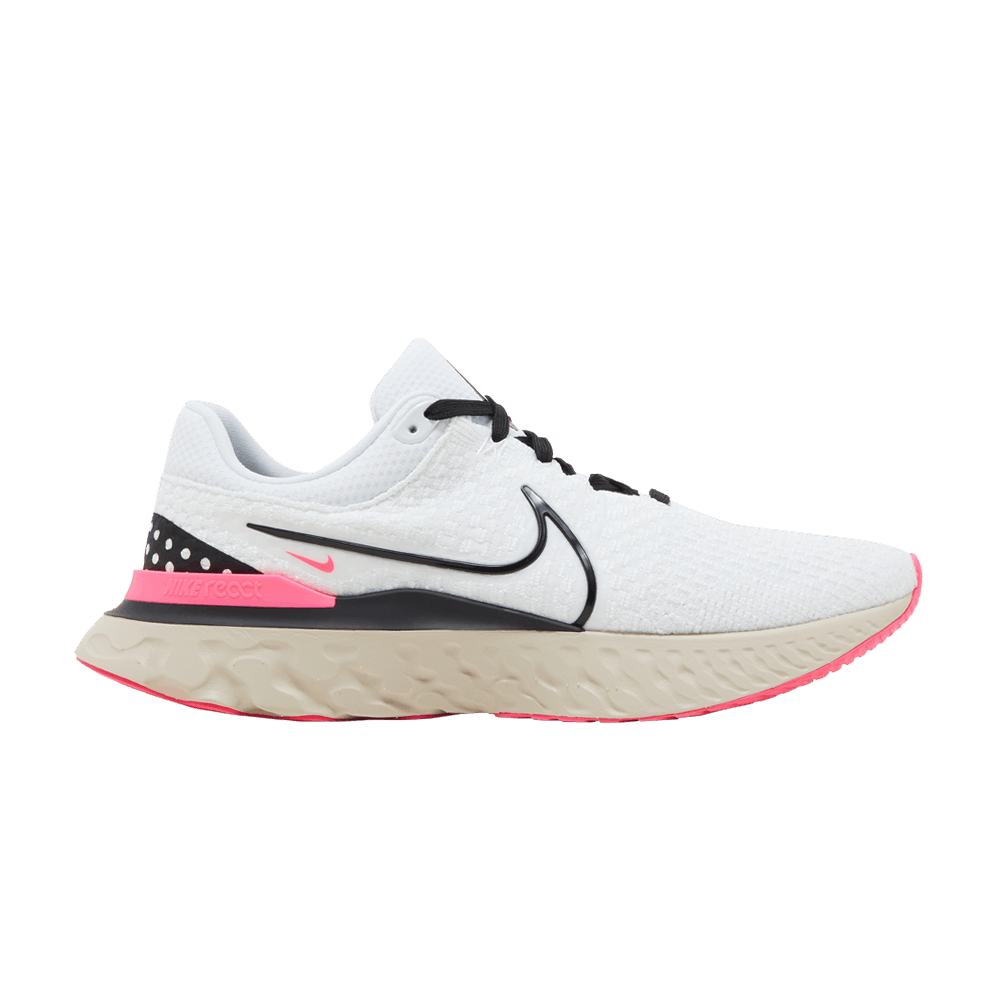 Кроссовки Nike React Infinity Run Flyknit 3 'White Hyper Pink'