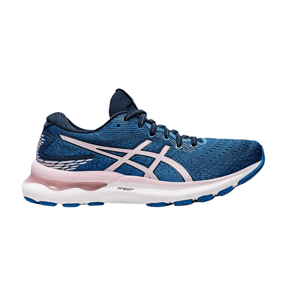 Кроссовки Asics Wmns Gel Nimbus 24 Wide 'French Blue Barely Rose'