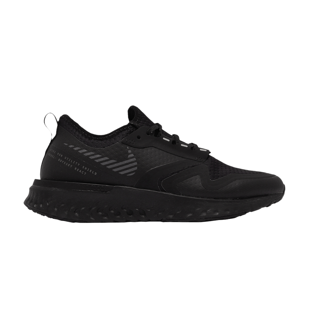 Кроссовки Nike Wmns Odyssey React 2 Shield 'Black Metallic Silver'