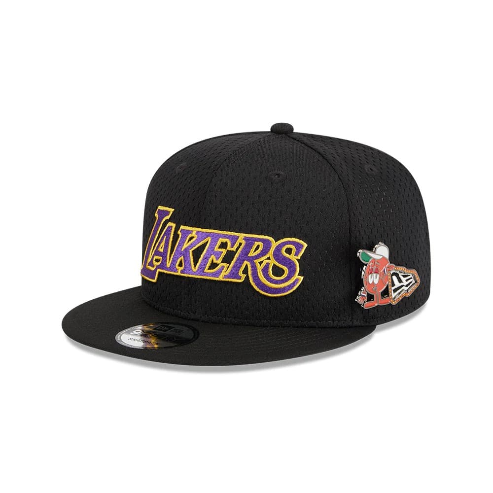 Бейсболка New Era Los Angeles Lakers Post Up Pin 9FIFTY NBA Snapback Hat