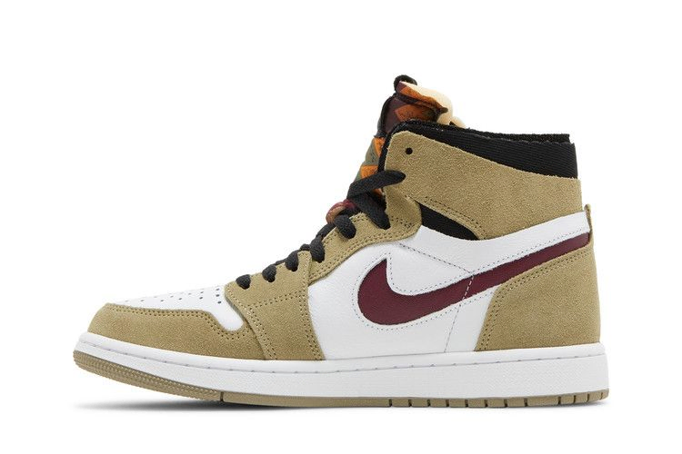 Кроссовки Air Jordan 1 Zoom Comfort 'Neutral Olive Cherrywood'