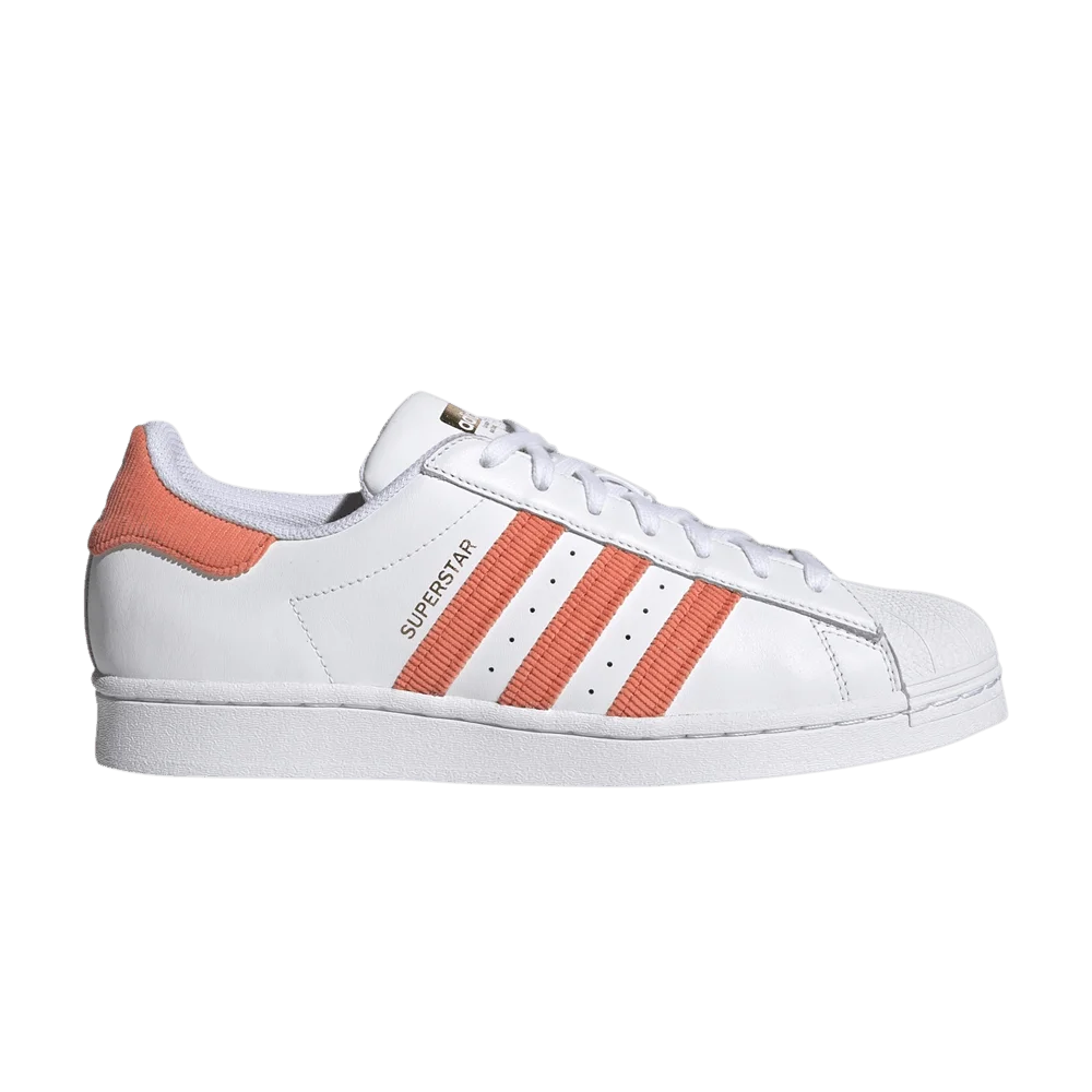 Krossovki-Adidas-Superstar-White-True-Orange