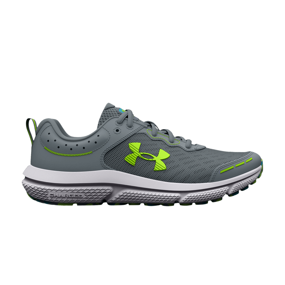 Кроссовки Under Armour Assert 10 AC GS Wide 'Gravel Lime Surge'