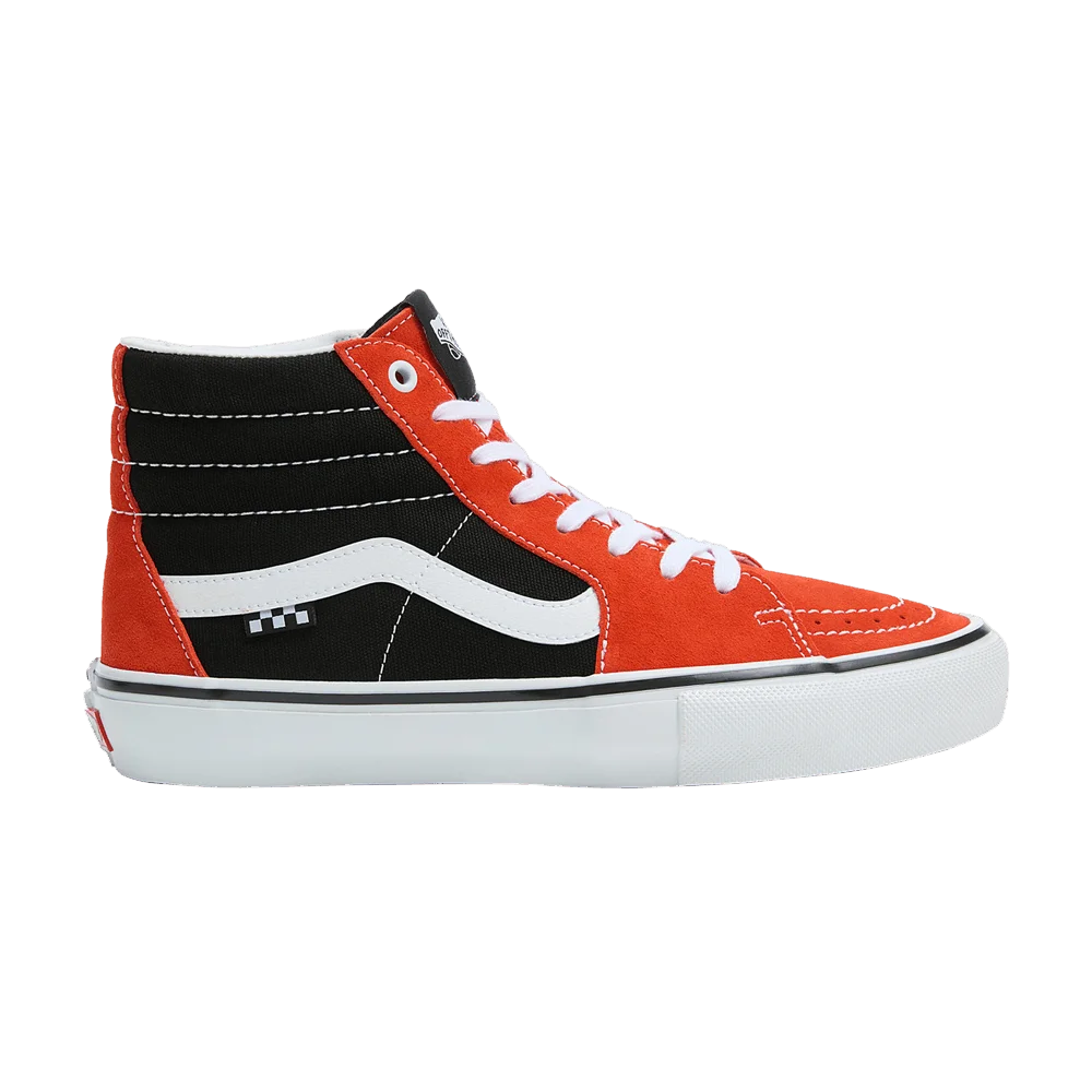 Vans-Skate-Sk8-Hi-Red-Black