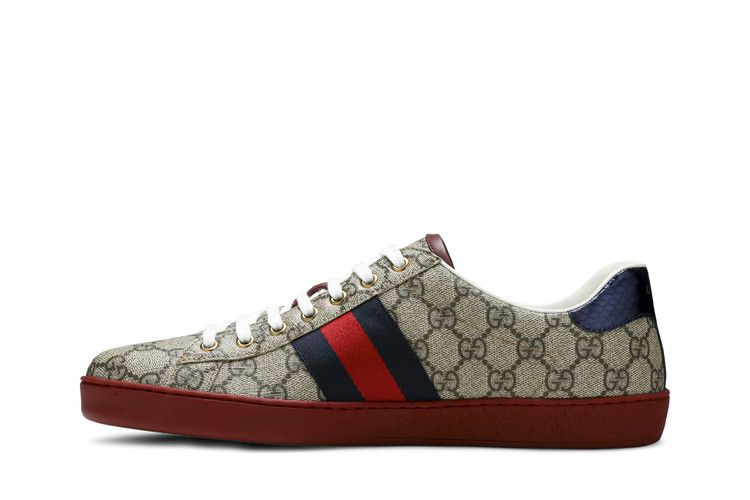 Кроссовки Gucci Ace GG Supreme 'Beige'