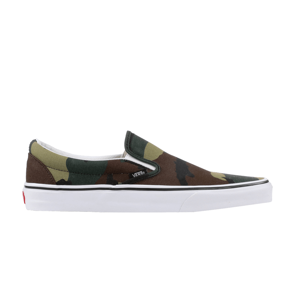Кроссовки Vans Classic Slip-On 'Woodland Camo'