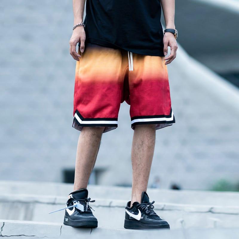 Баскетбольные шорты Ehot Gradient Orange-Red Shorts