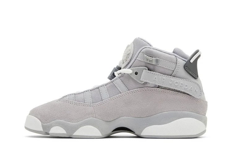 Кроссовки Air Jordan 6 Rings GS 'Wolf Grey'