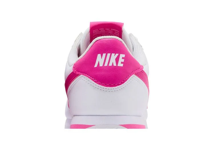 Кроссовки Nike Cortez GS 'White Laser Fuchsia'