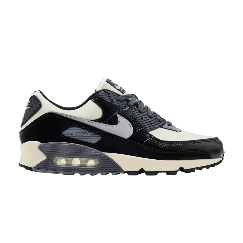 Кроссовки Nike Air Max 90 QS 'Smoke Grey Crocodile'
