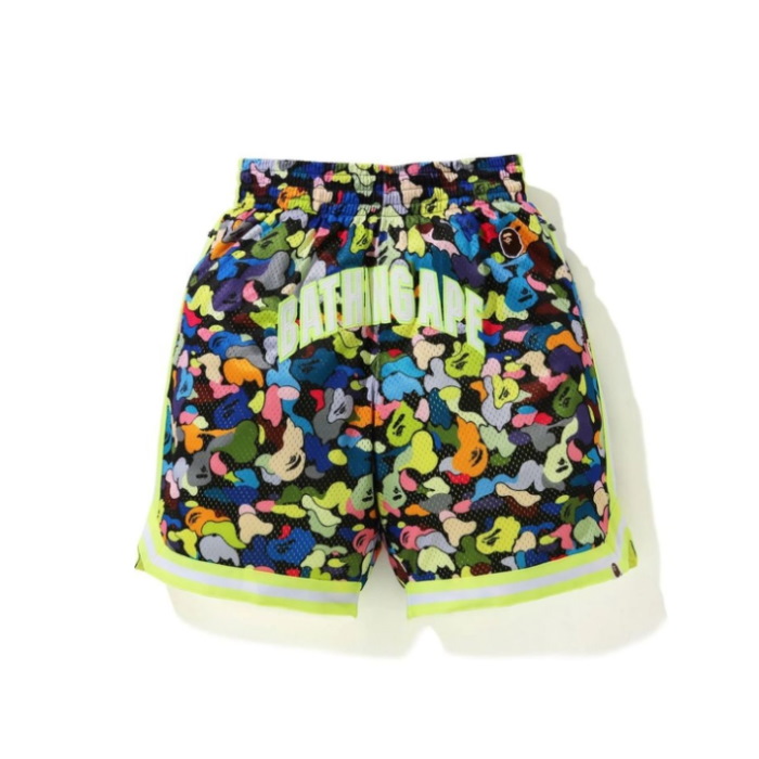 Спортивные шорты BAPE Multi Camo Wide Basketball Shorts Black