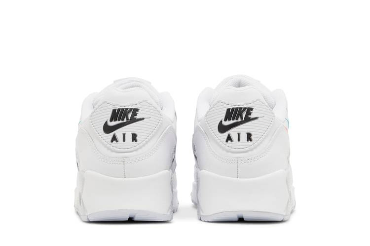 Кроссовки Nike Air Max 90 'Multi Swoosh - White Bright Crimson'